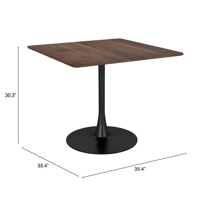 MOLLY DINING TABLE BROWN
