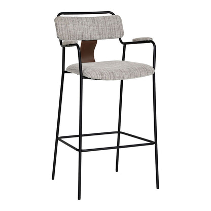 COUVA BARSTOOL GRAY TWEED