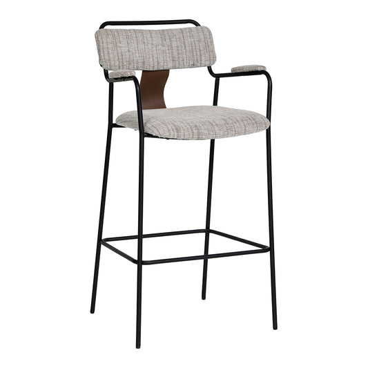 COUVA BARSTOOL GRAY TWEED