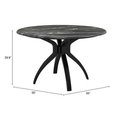 SUMAY DINING TABLE BLACK