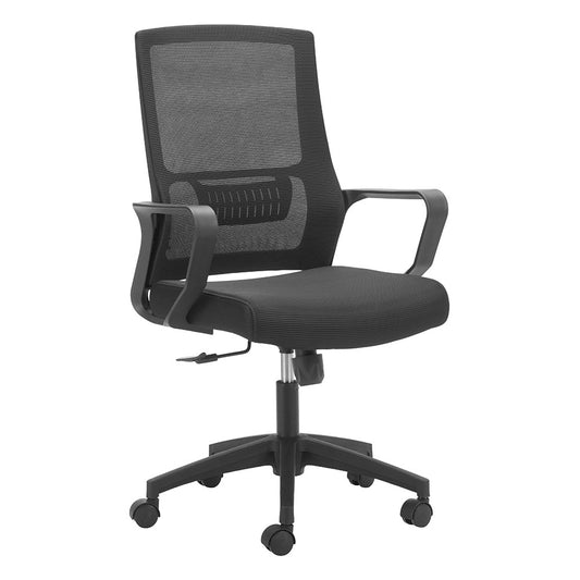 JETT LOW BACK OFFICE CHAIR BLACK