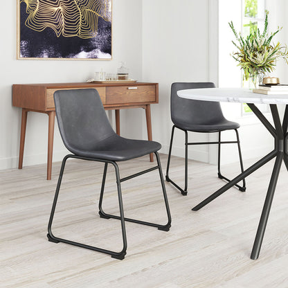 SMART DINING CHAIR CHARCOAL