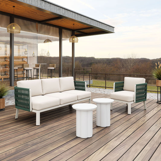 BRIDGEHAMPTON ARMCHAIR WHITE
