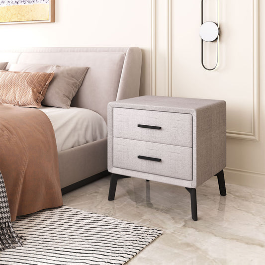 HALLE SIDE TABLE GRAY