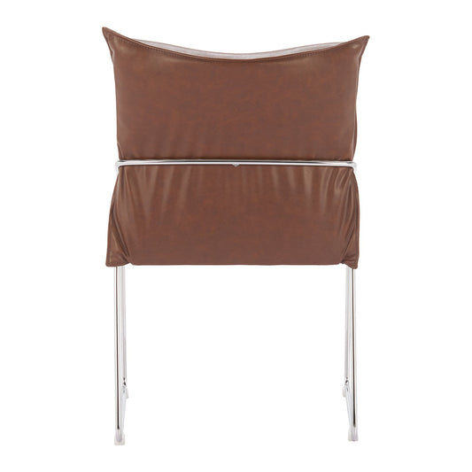 POLA DINING CHAIR BROWN