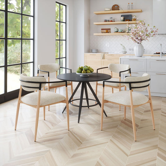 DINOS DINING TABLE BLACK