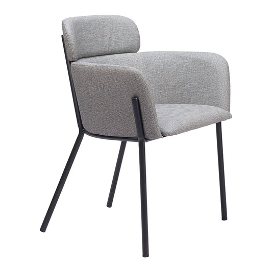 BREMOR DINING CHAIR SLATE GRAY