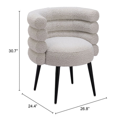 GRENA DINING CHAIR MISTY GRAY