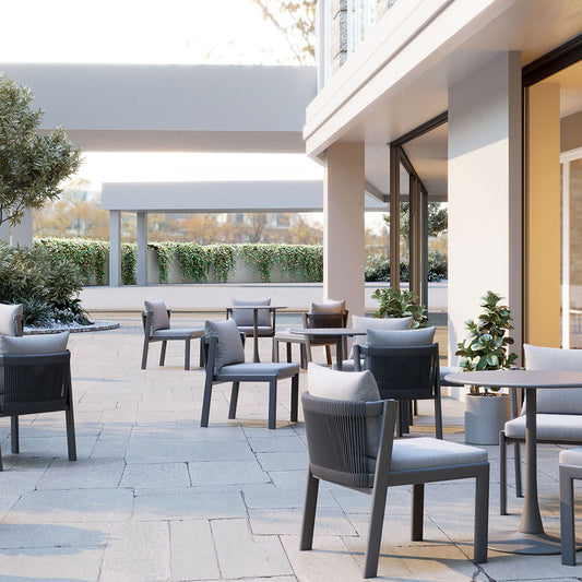 HORIZON DINING CHAIR GRAY