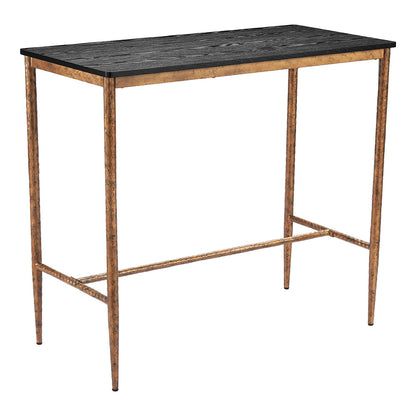 NIDA BAR TABLE  BLACK & BRONZE