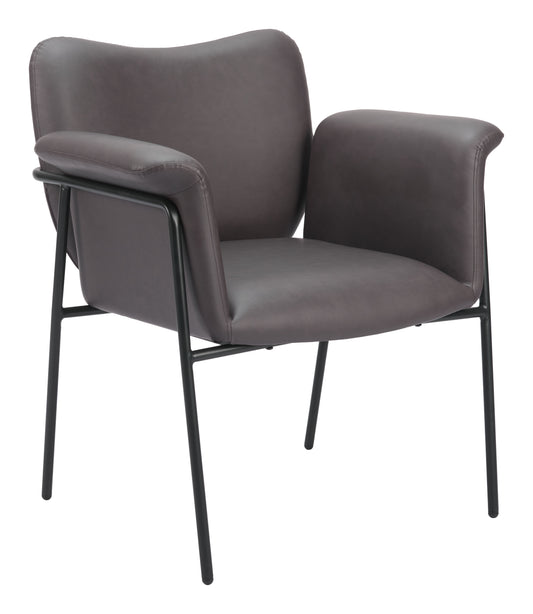 HERITAGE ACCENT CHAIR BROWN