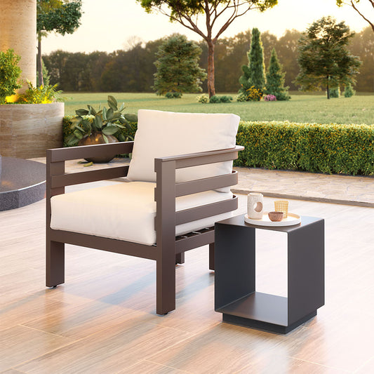 KOKOS SIDE TABLE CHARCOAL