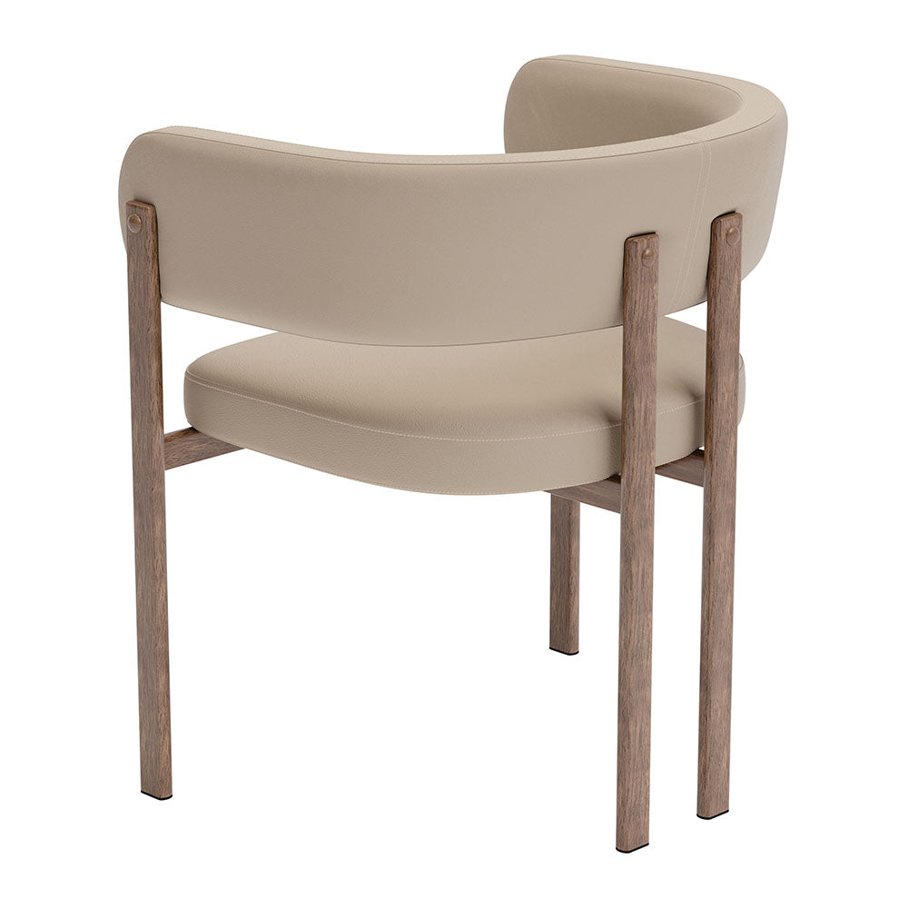 RUGE DINING CHAIR BEIGE
