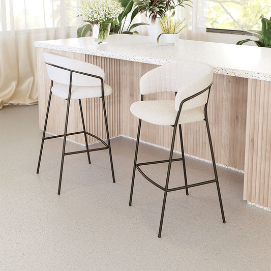 JOSEPHINE BARSTOOL CREAM