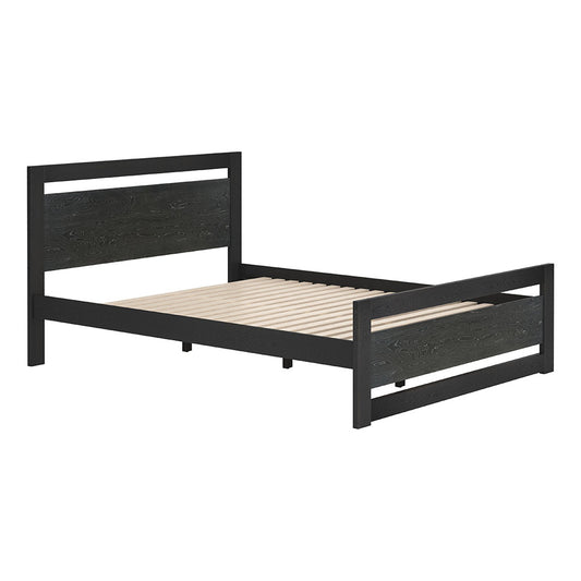 REPOS QUEEN BED BLACK