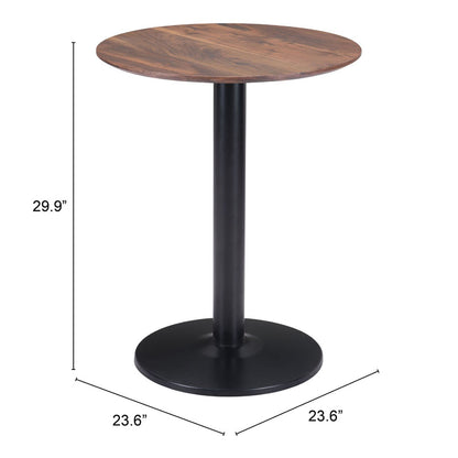 ALTO BISTRO TABLE BROWN & BLACK