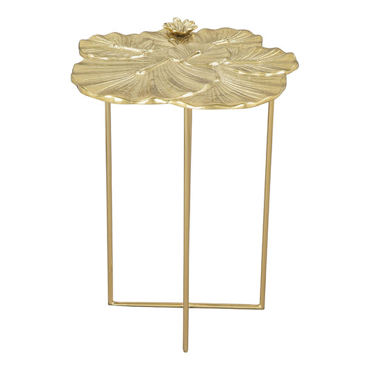 LOTUS SIDE TABLE GOLD
