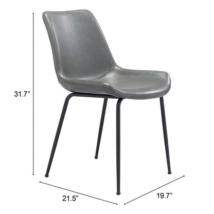 BYRON DINING CHAIR GRAY
