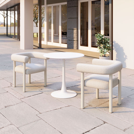 SUNBATH DINING CHAIR WHITE