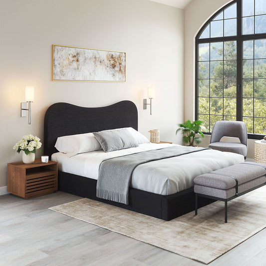 SELE KING BED BLACK
