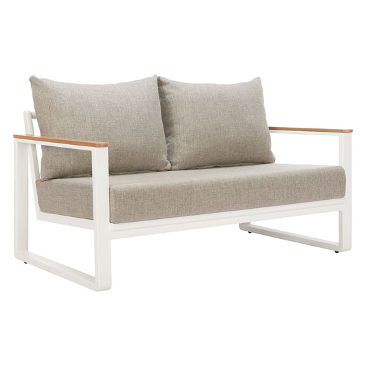 WELT SOFA TAUPE & WHITE