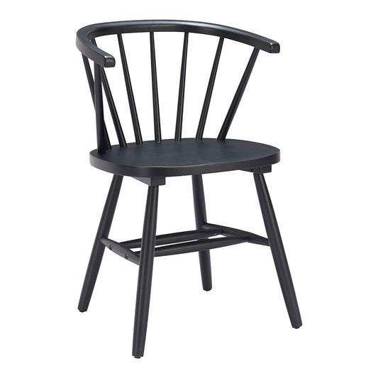 STENGER DINING CHAIR BLACK