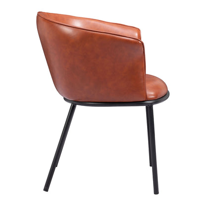 GARSTON DINING CHAIR BROWN