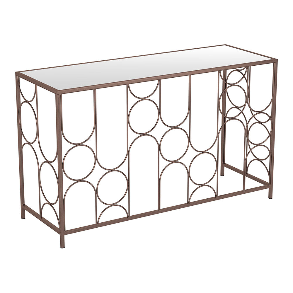 CONVALE CONSOLE TABLE BRONZE