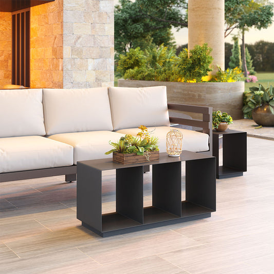 BRISA COFFEE TABLE CHARCOAL