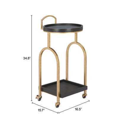 ZUKEI BAR CART BLACK