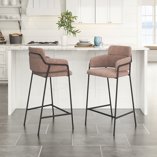MARCEL COUNTER STOOL BROWN