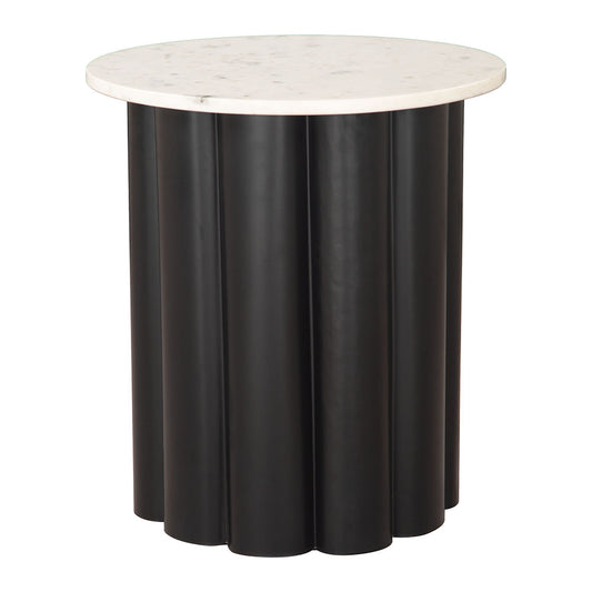 SLIKA SIDE TABLE WHITE & BLACK