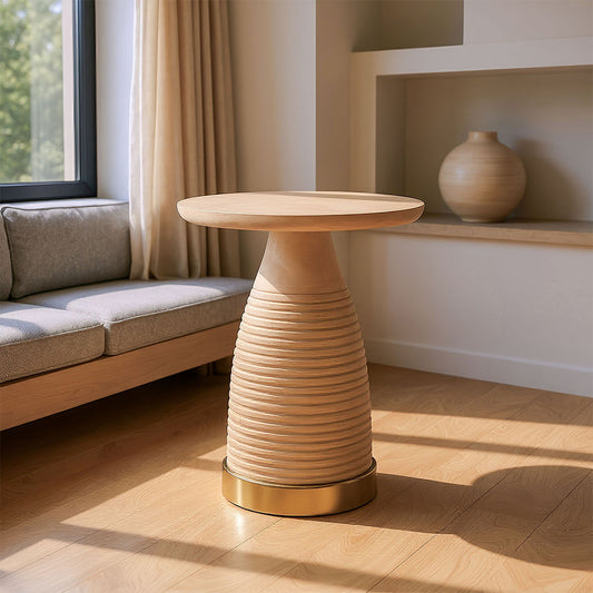 RADIANT SIDE TABLE NATURAL
