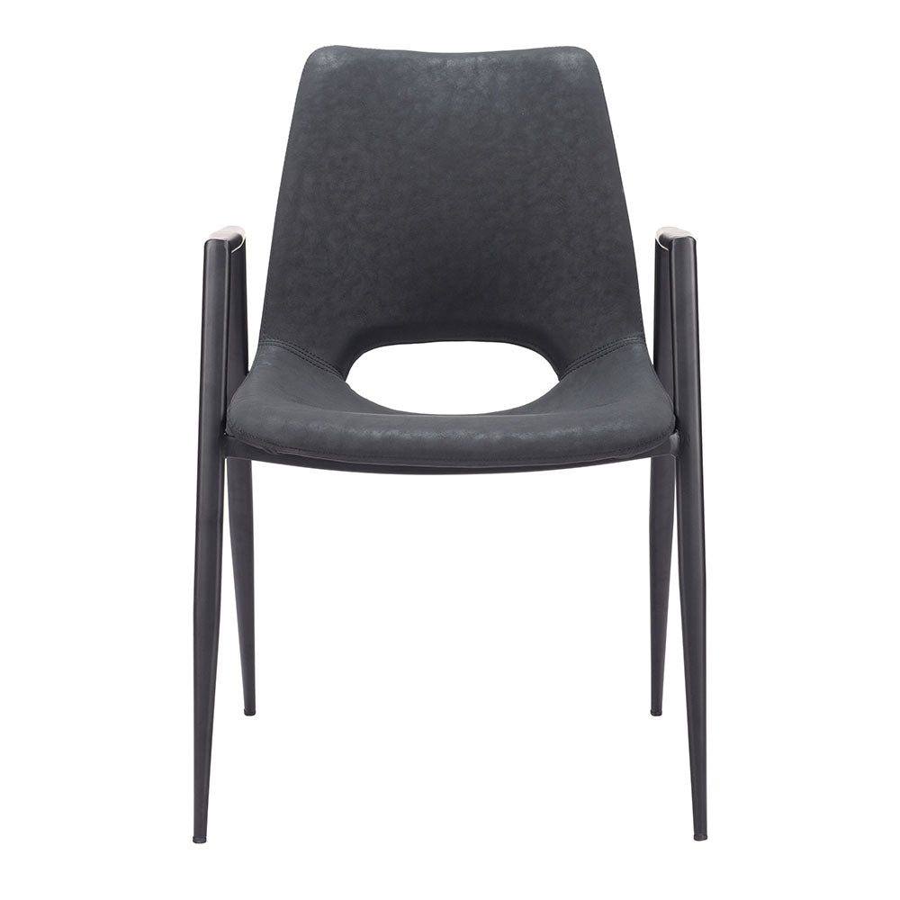 DESI DINING CHAIR BLACK
