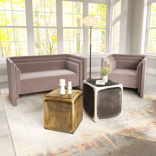 BRICS SIDE TABLE SET MULTICOLOR