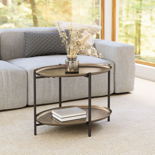 BRONSON COFFEE TABLE BRONZE