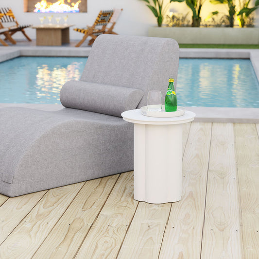 KOGUR SIDE TABLE WHITE