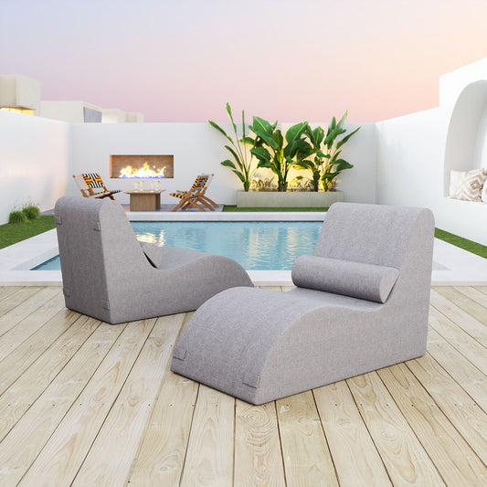 LUANDA LOUNGE CHAIR GRAY