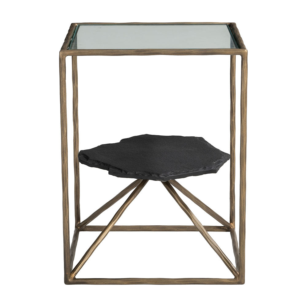 RANOL SIDE TABLE BRASS