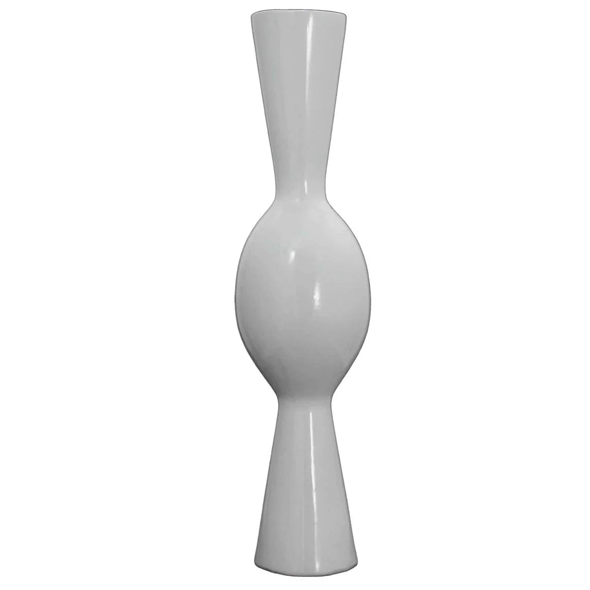 22IN LOUTROPHOROS CERAMIC VASE