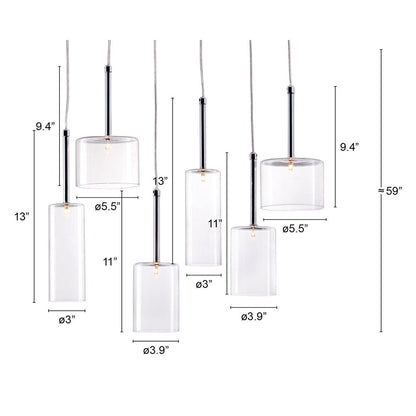 HALE CEILING LAMP CLEAR