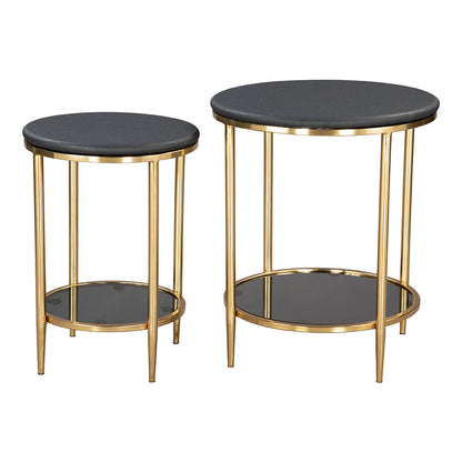 KOPER COFFEE TABLE SET BLACK