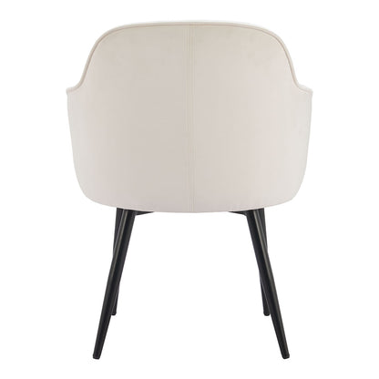 JOLIE DINING CHAIR IVORY