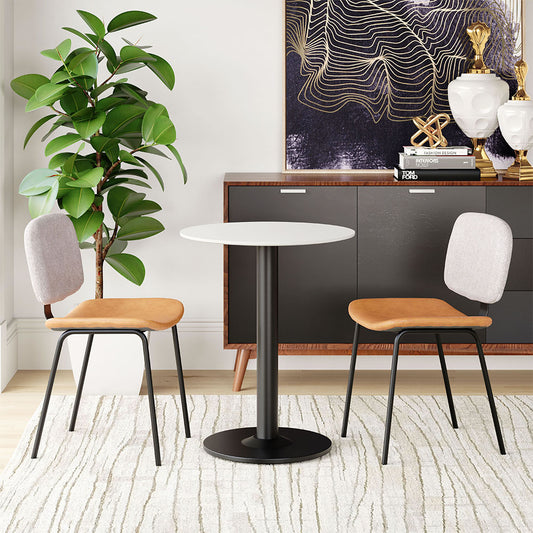 ALTO BISTRO TABLE WHITE & BLACK
