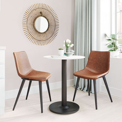 DANIEL DINING CHAIR VINTAGE BROWN