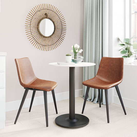 DANIEL DINING CHAIR VINTAGE BROWN