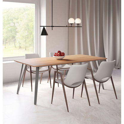 PERPIGNAN DINING TABLE BROWN