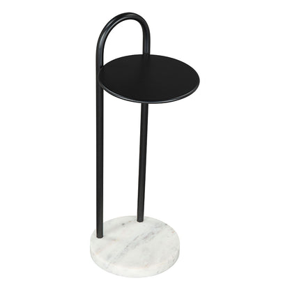 CHRISTIAN SIDE TABLE BLACK & WHITE