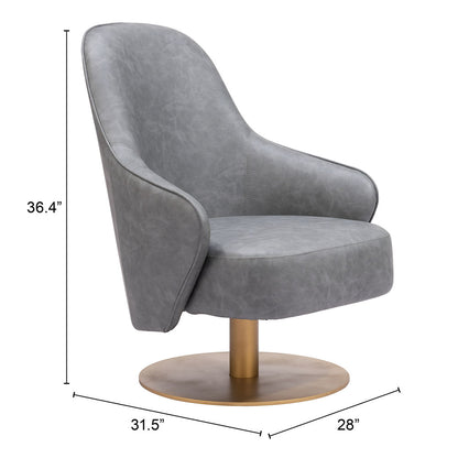 WITHBY ACCENT CHAIR GRAY