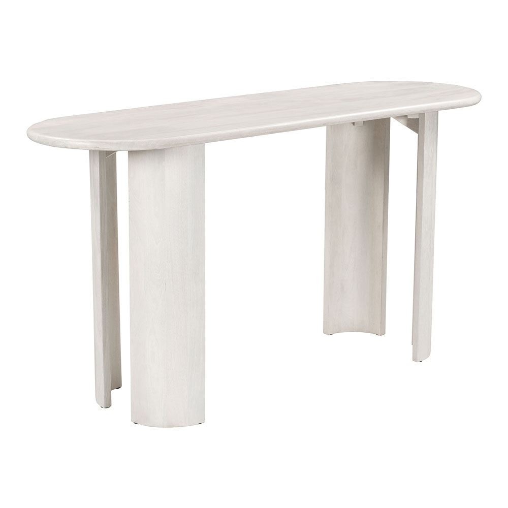 RISAN CONSOLE TABLE WHITEWASHED